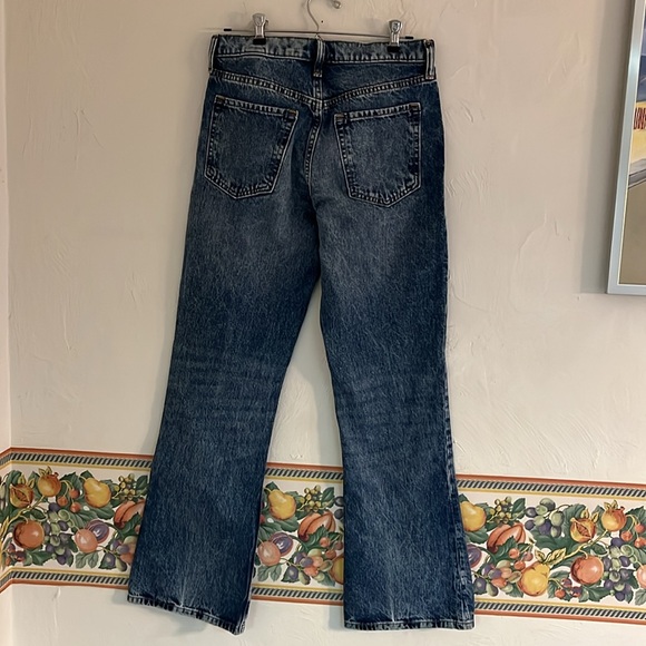 Banana Republic Premium Denim High Rise Relaxed Boot Cut Jeans, Size 27/4, NWOT - Picture 2 of 9